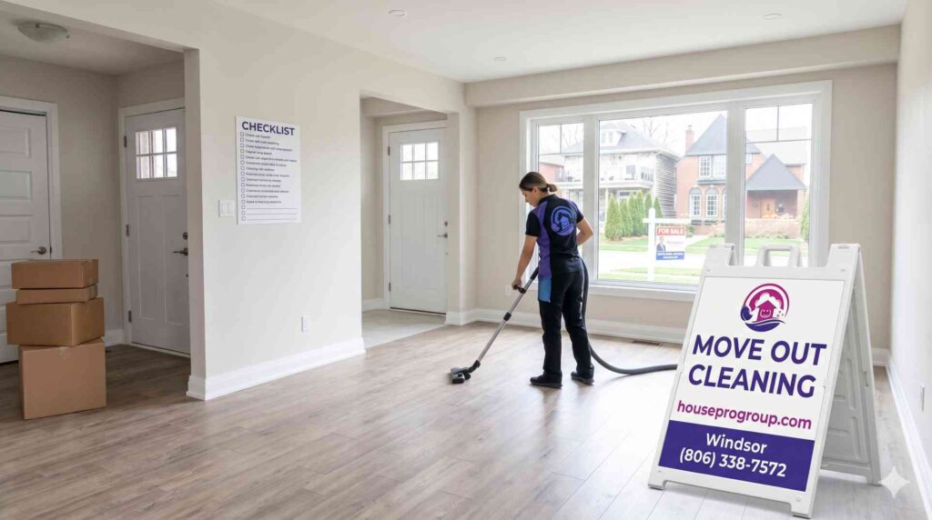 move out cleaning in Windsor